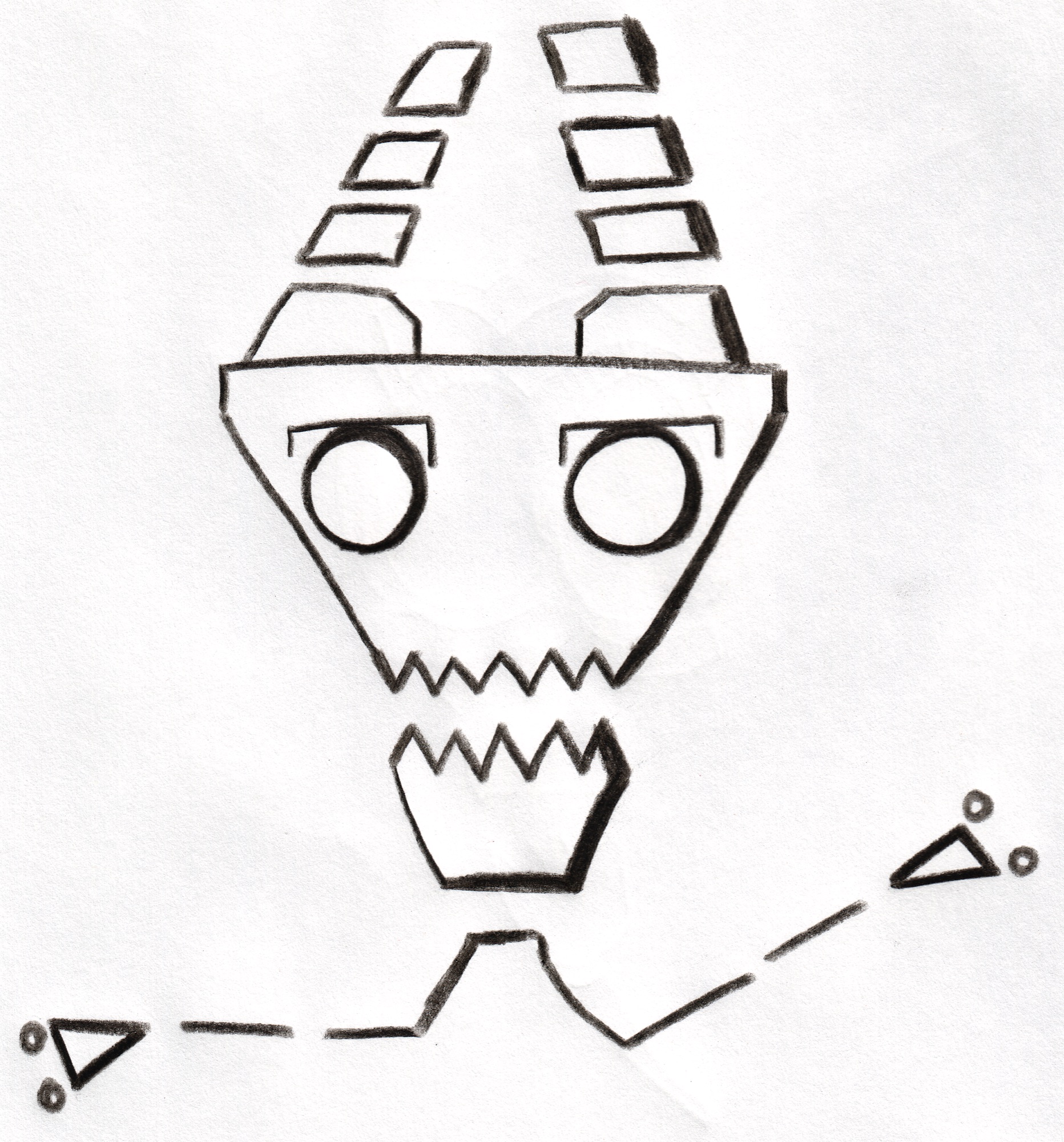 005 horn face 9000
