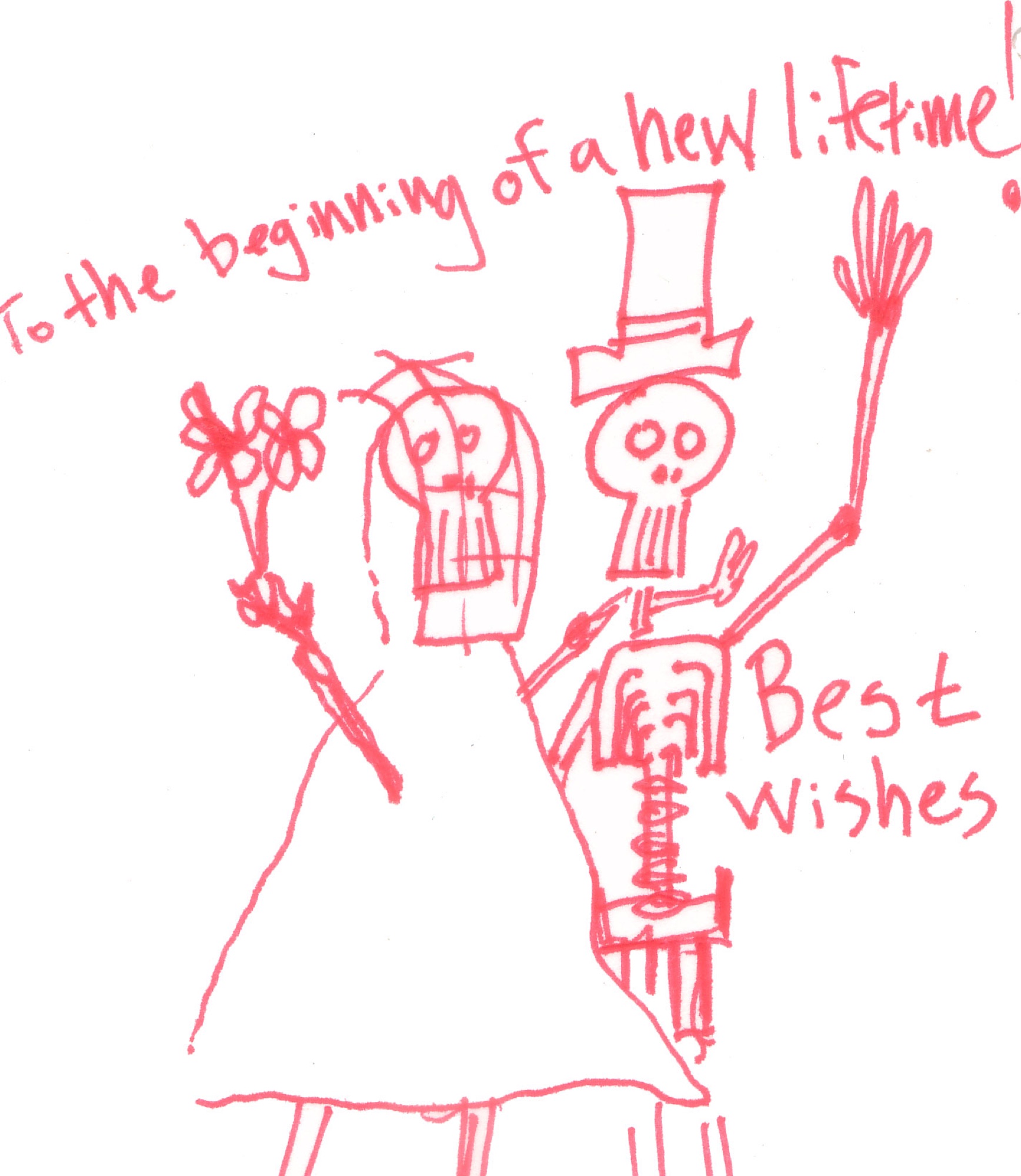 Wedding skeletons