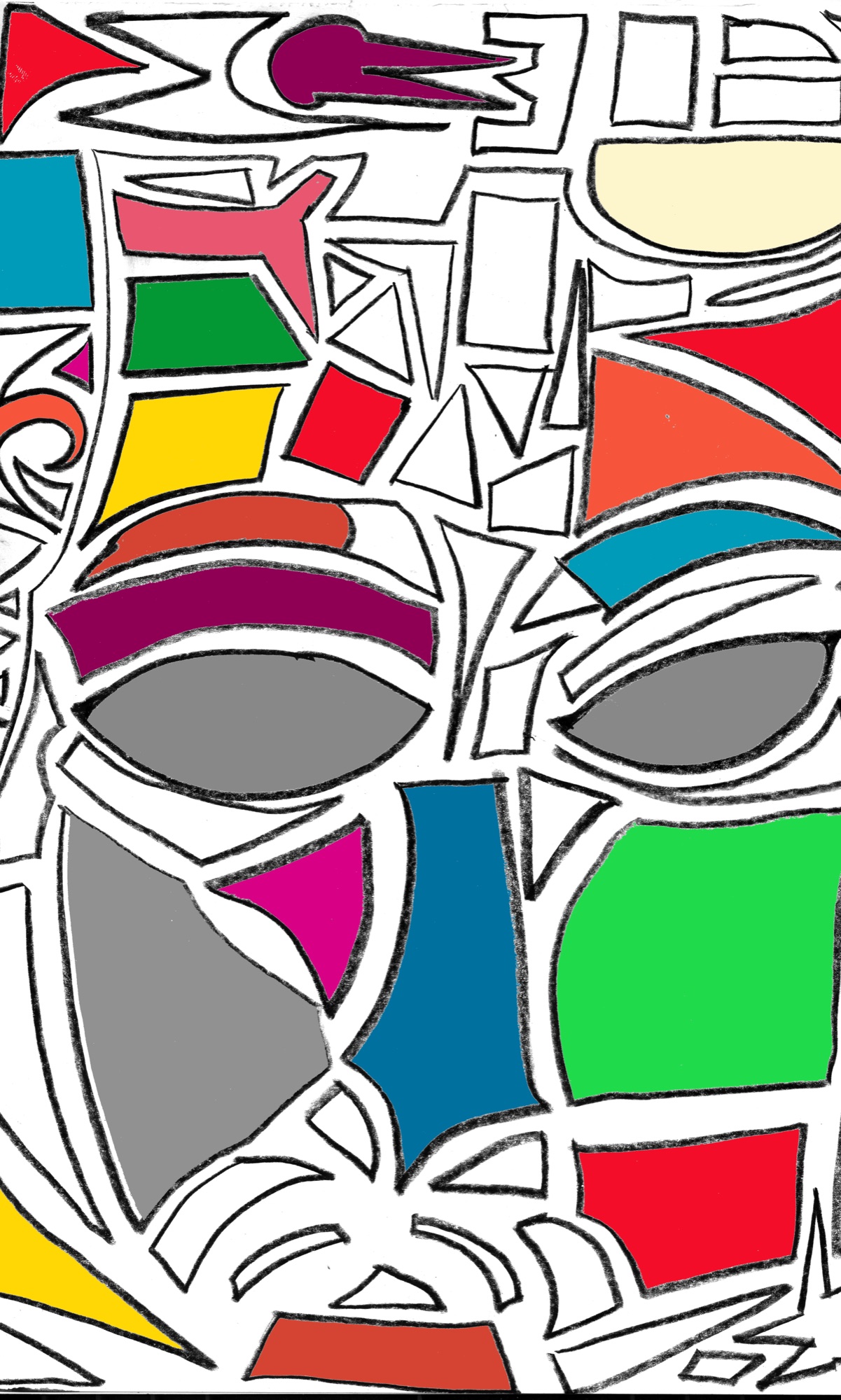 Raw abstract gabe turnerized